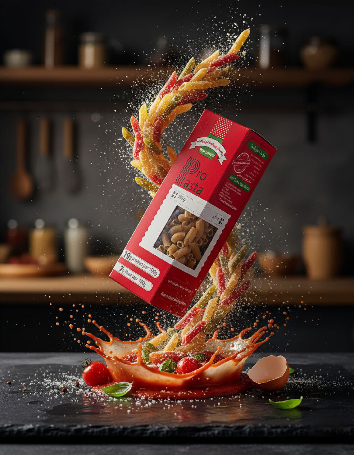 خرید پاستا پروتئینی برای بدنسازان