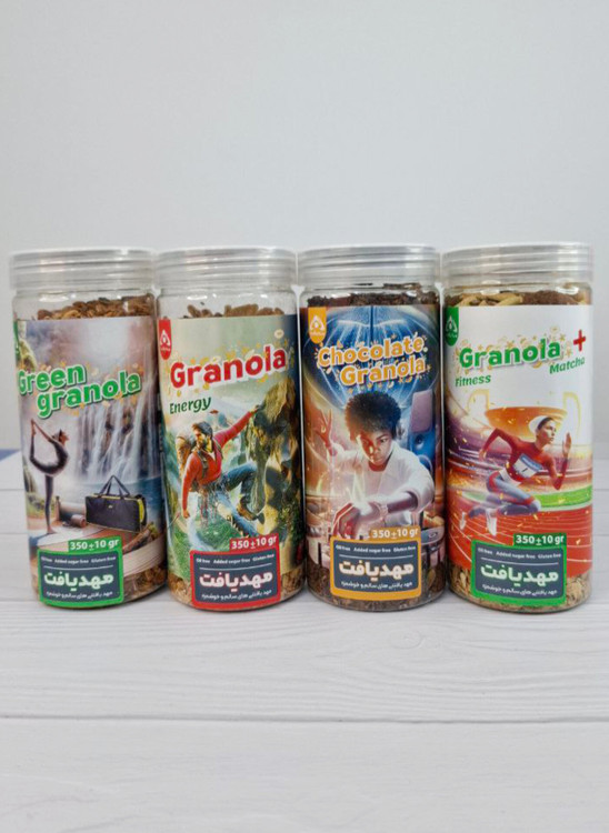 گرانولا پر مغز